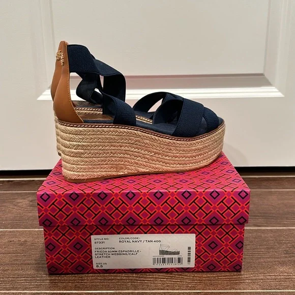 Tory Burch Frieda 50MM Espadrille - Picture 2 of 3